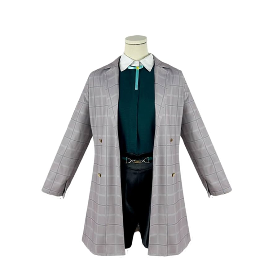 Amazon.co.jp: 月村手毬 コスプレ衣装4点セット 制服 ウィッグ